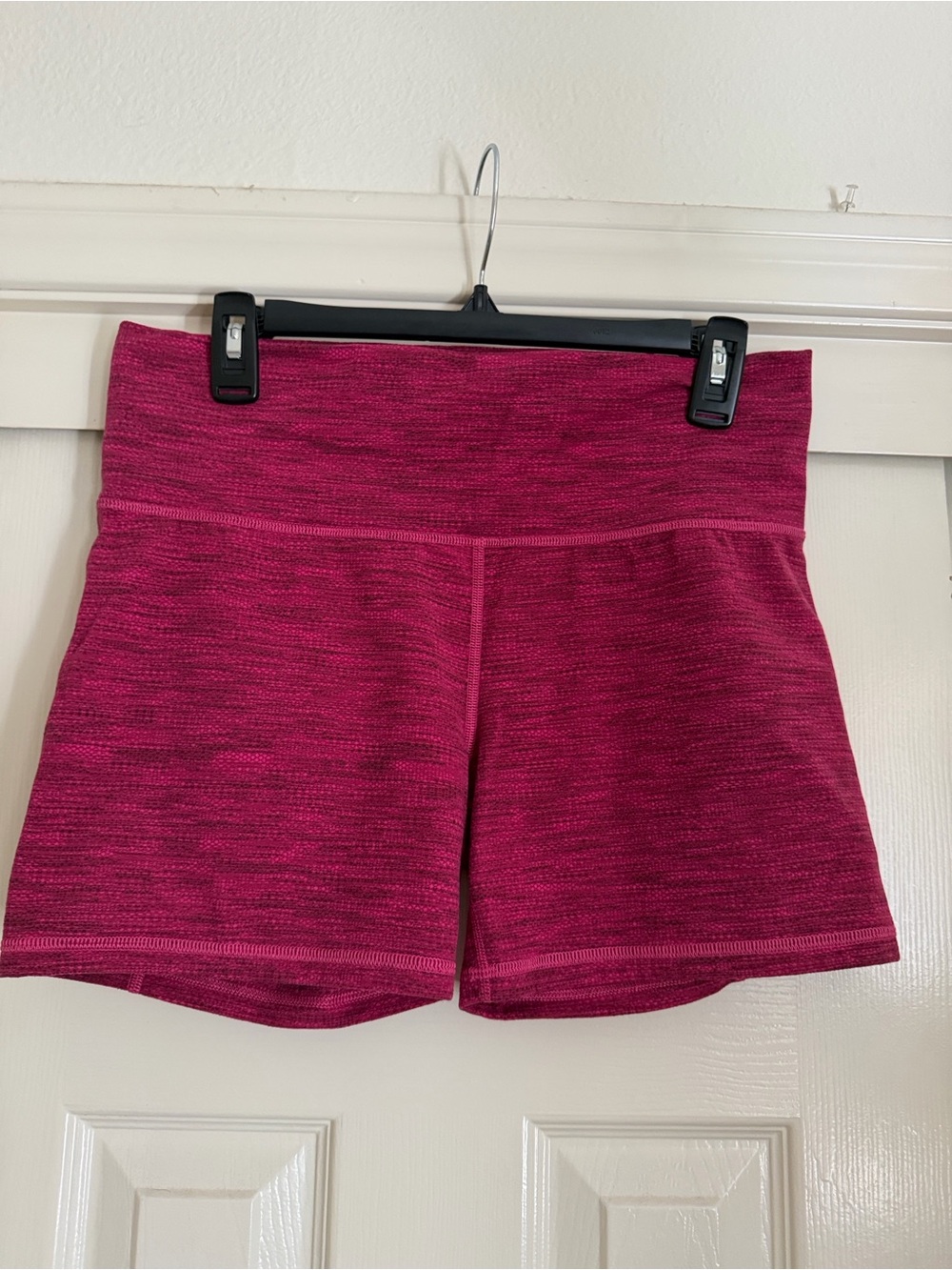 lululemon athletica Women's High-Rise Knit Shorts in Magenta